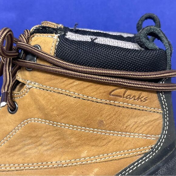 Clark's Men Waterproof Ankle Hiking Boots Brown 7 - Picture 5 of 12